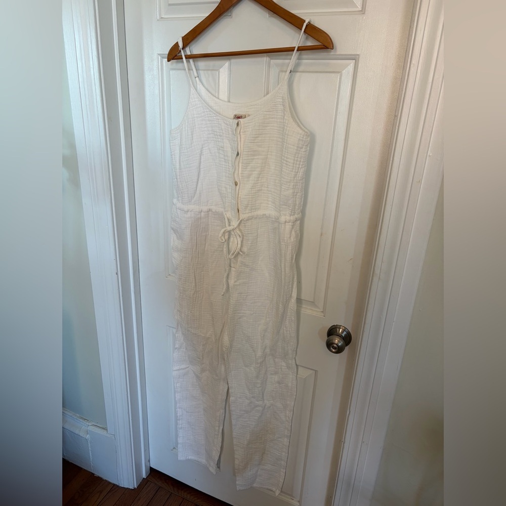 FAHERTY Dream Cotton Leila Jumpsuit Large - Picture 4 of 9
